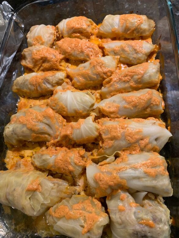 Stuffed Cabbage Rolls Taste Of Recipe