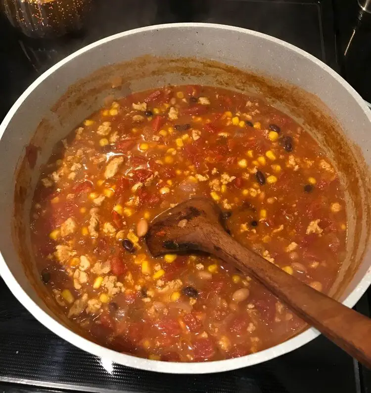 Turkey Chili Taco Soup