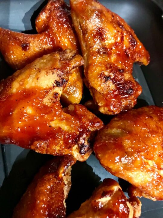 OVEN BAKED BBQ CHICKEN WINGS - Taste Of Recipe