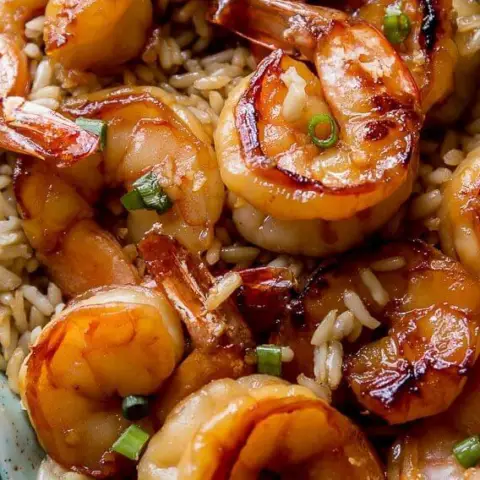 Quick & Healthy Dinner 20 Minute Honey Garlic Shrimp - Taste Of Recipe