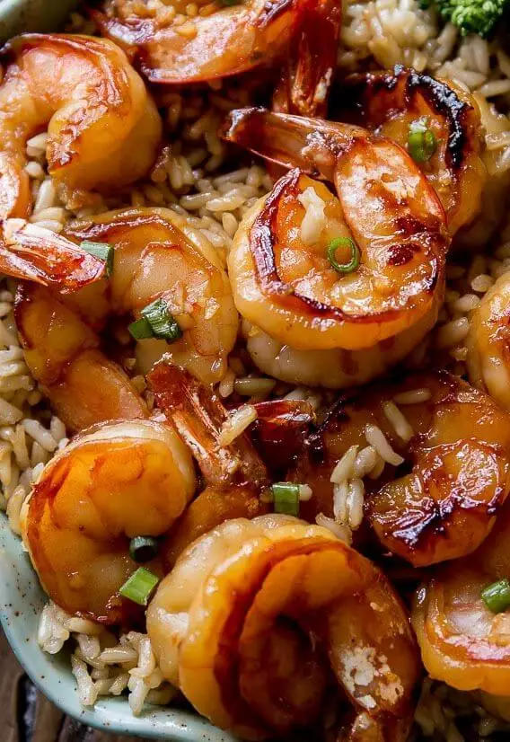 Quick & Healthy Dinner 20 Minute Honey Garlic Shrimp