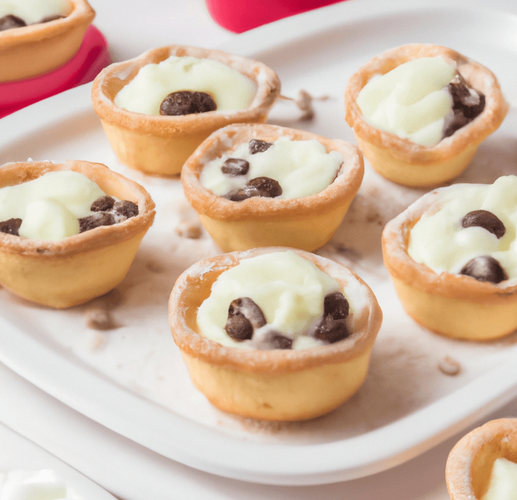 MINI CANNOLI CUPS 6 MINI CANNOLI CUPS