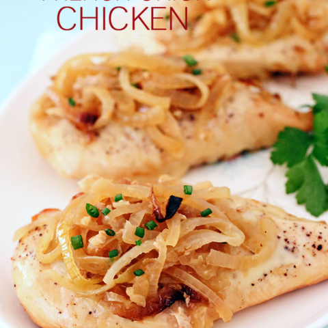 Slow Cooker French Onion Chicken