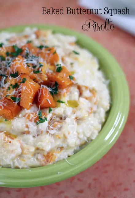 BAKED BUTTERNUT SQUASH RISOTTO - Taste Of Recipe
