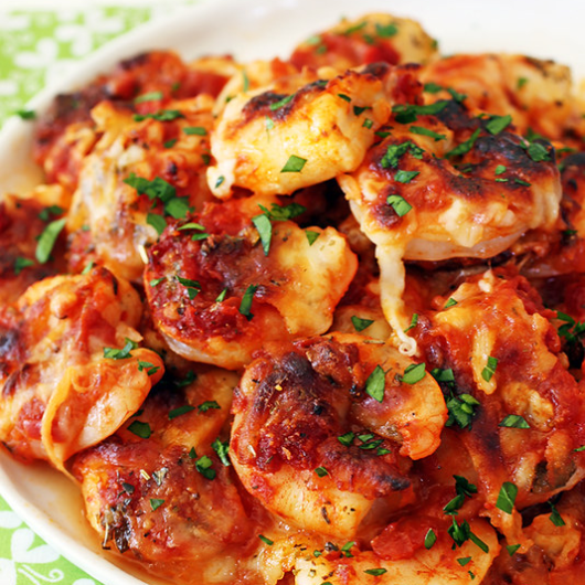 BAKED SHRIMP PARMESAN - Taste Of Recipe