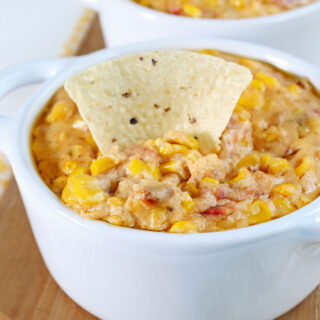 HOT CHEESY CORN DIP