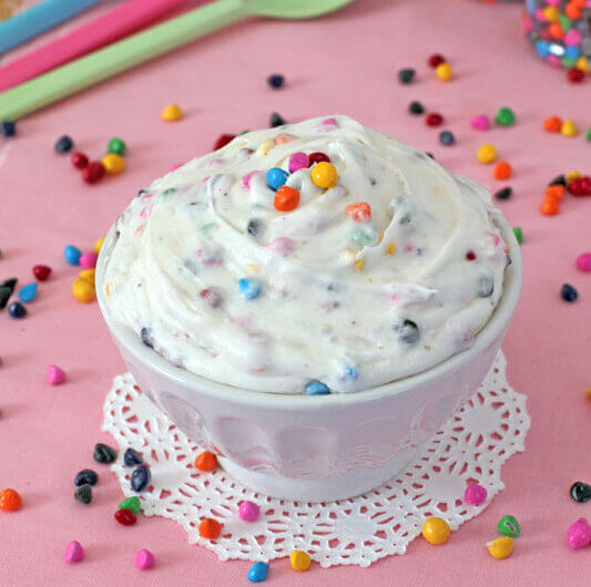 HOMEMADE RAINBOW CHIP FROSTING Taste Of Recipe