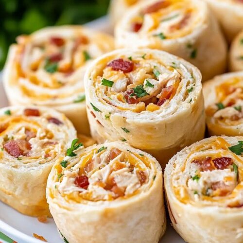 Chicken Bacon Ranch Pinwheels