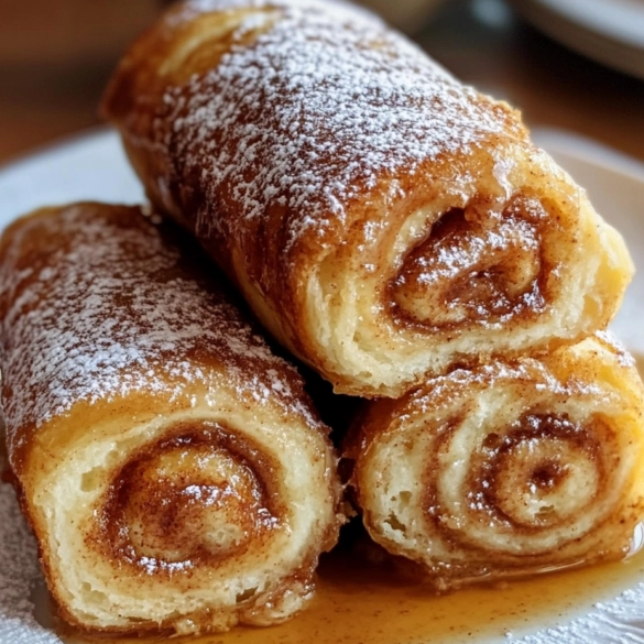 Cinnamon Roll French Toast Rolls