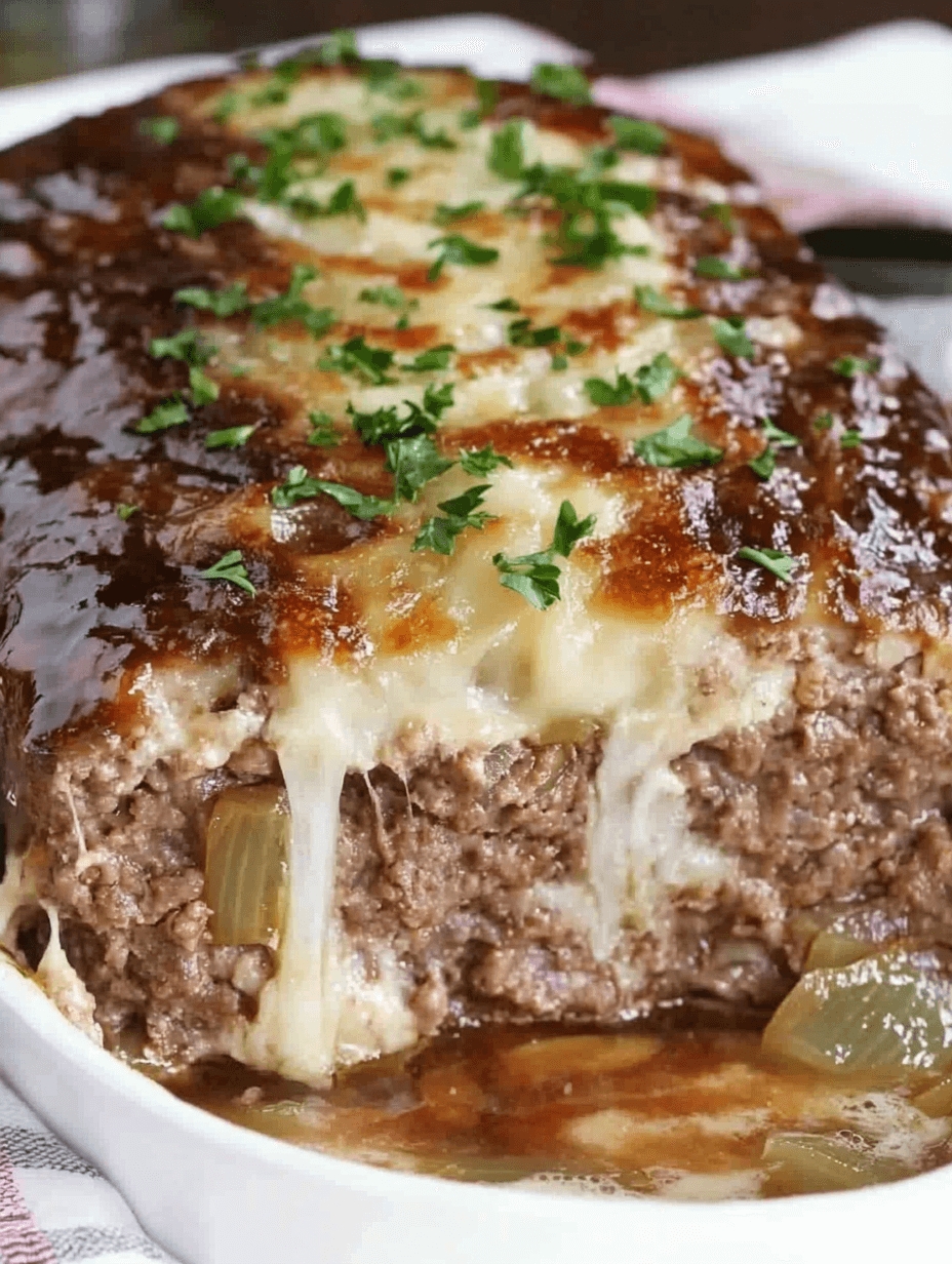 French Onion Meatloaf Recipe 5 French Onion Meatloaf