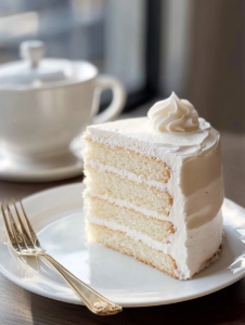 Irresistible Heavenly White Snack Cake
