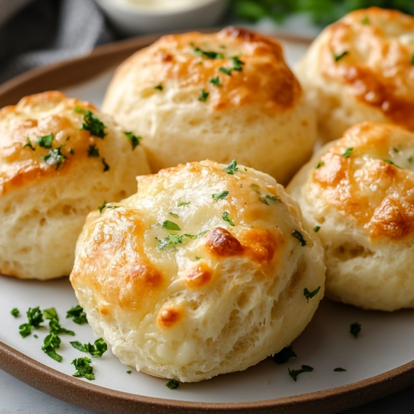 Pillsbury Biscuit Garlic Butter Cheese Bombs