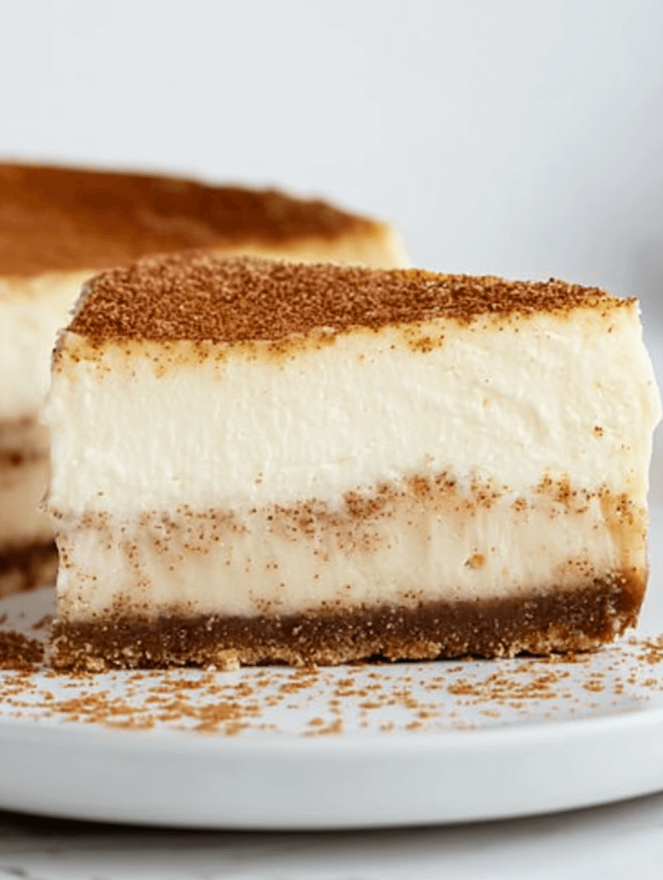 Cinnamon Roll Cheesecake Recipe