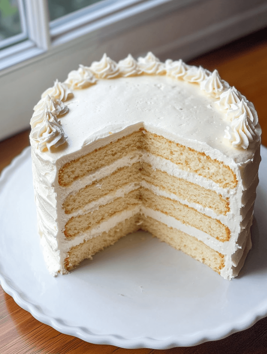 Irresistible Heavenly White Snack Cake