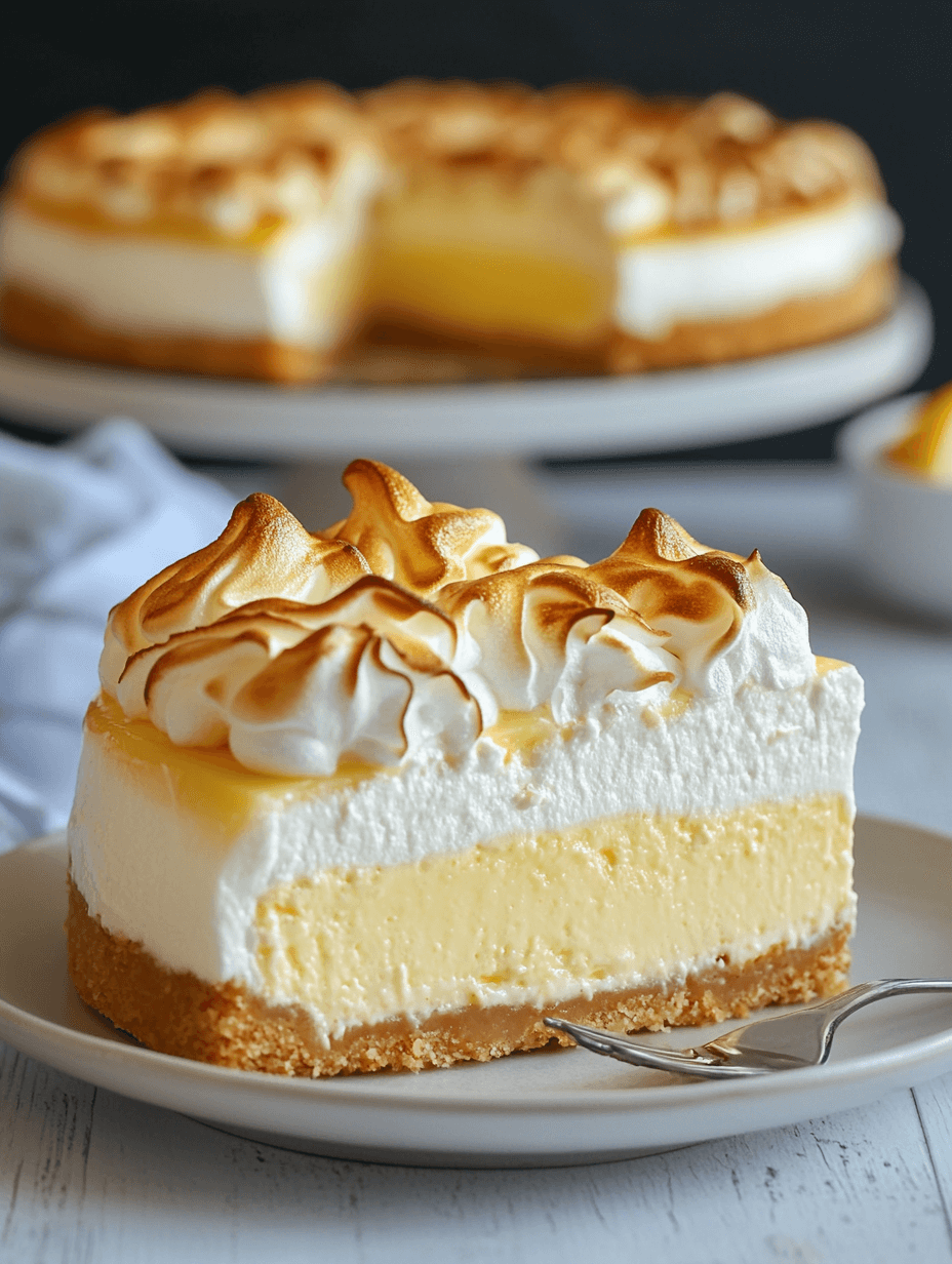 Lemon Meringue Cheesecake