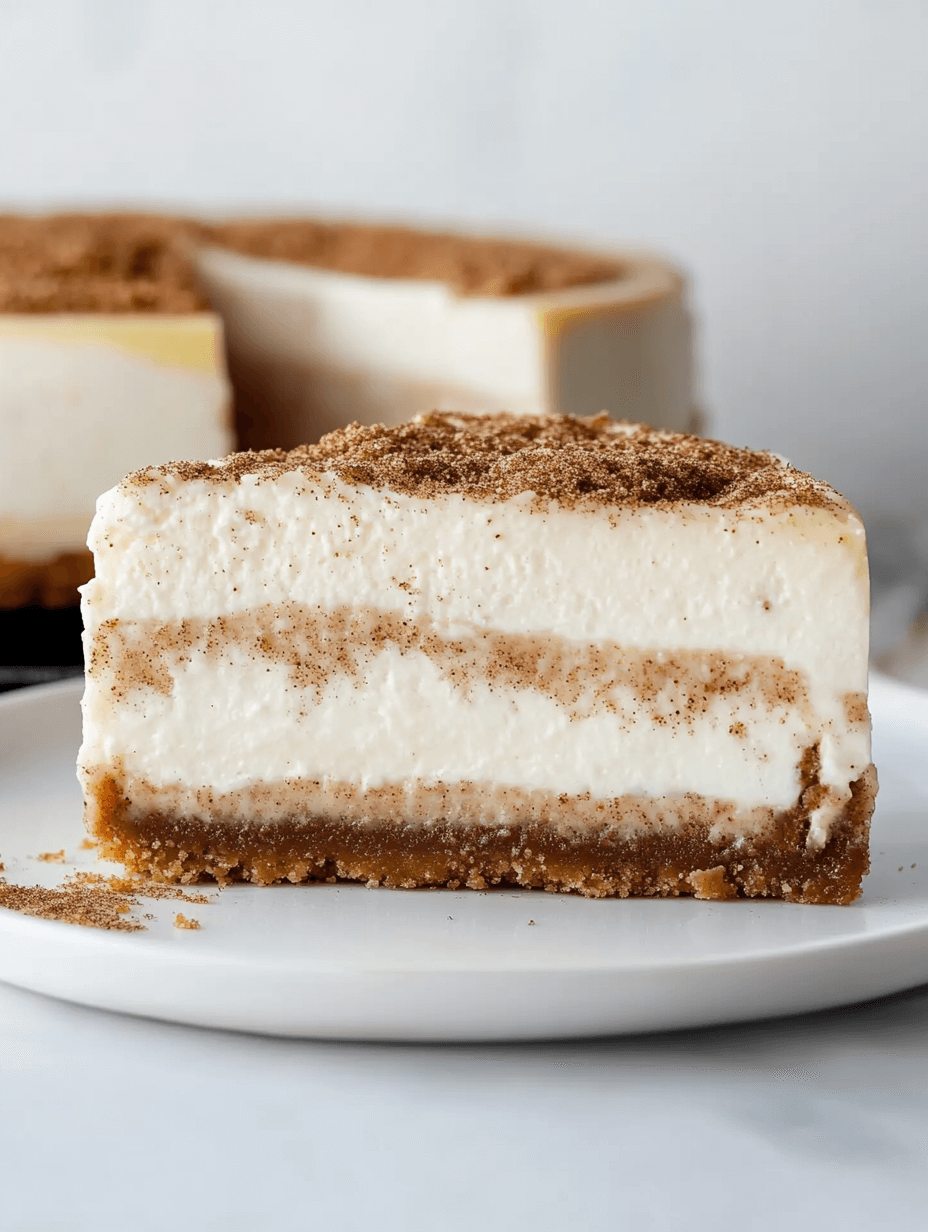 Cinnamon Roll Cheesecake Recipe