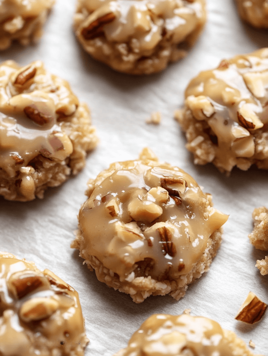 No-Bake Coconut Pecan Praline