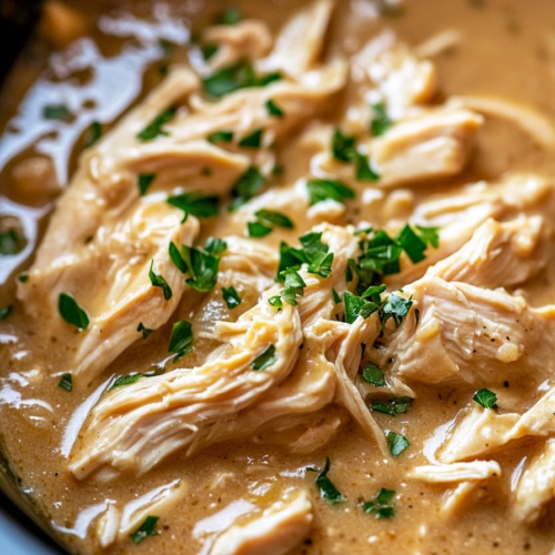 Crockpot Chicken & Gravy 6 Crockpot Chicken & Gravy