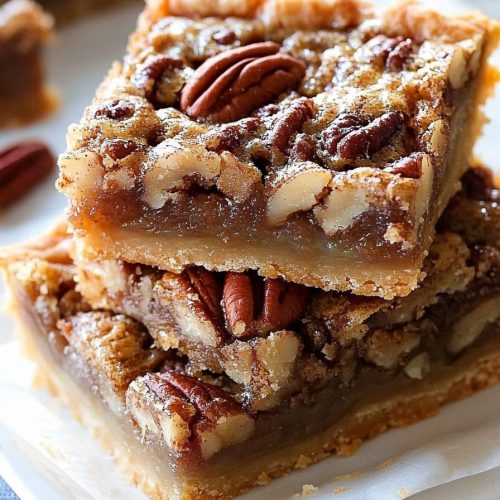 Lazy Pecan Pie Bars