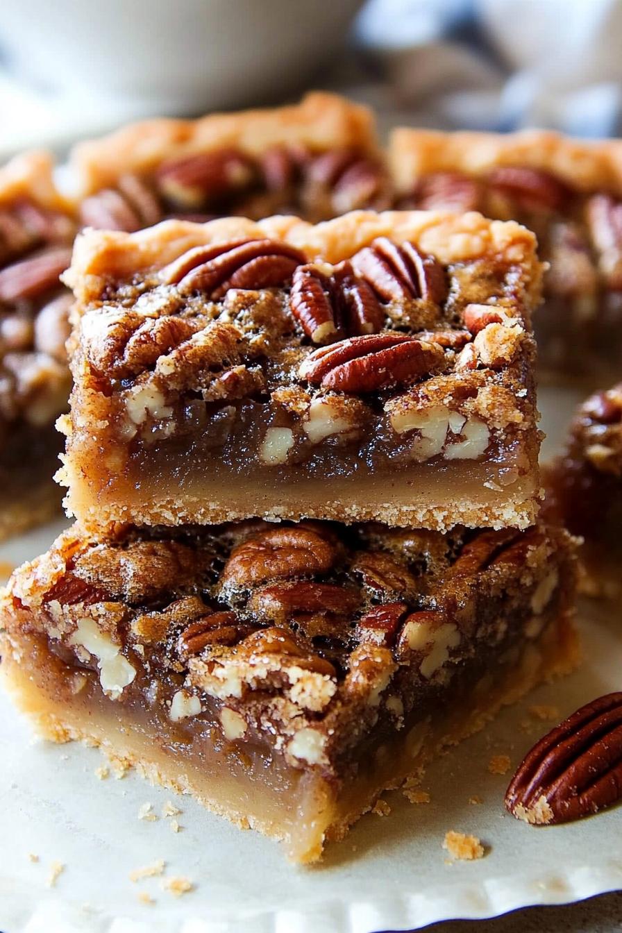 Lazy Pecan Pie Bars