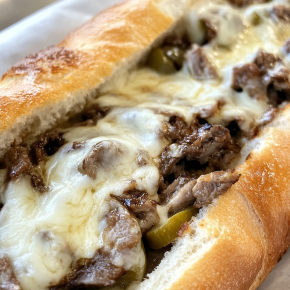 Philly Cheesesteak Cheesy Bread: A Comforting Twist on a Classic