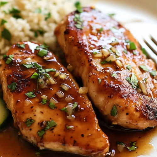 Garlic Chicken Breasts Recipe