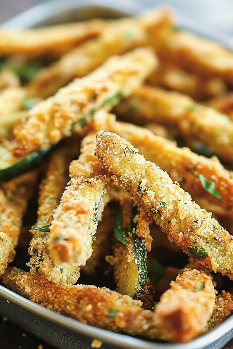 Baked Zucchini Fries