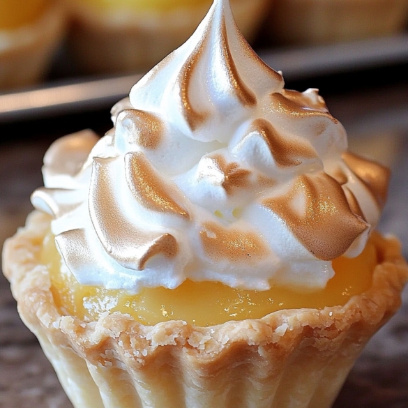 Lemon Meringue Pie Bites