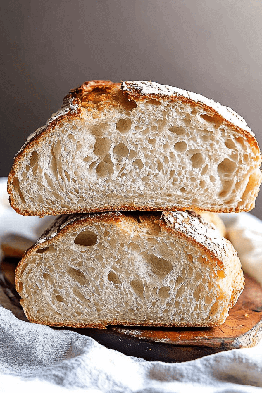 Loaf of Rustic German Bread