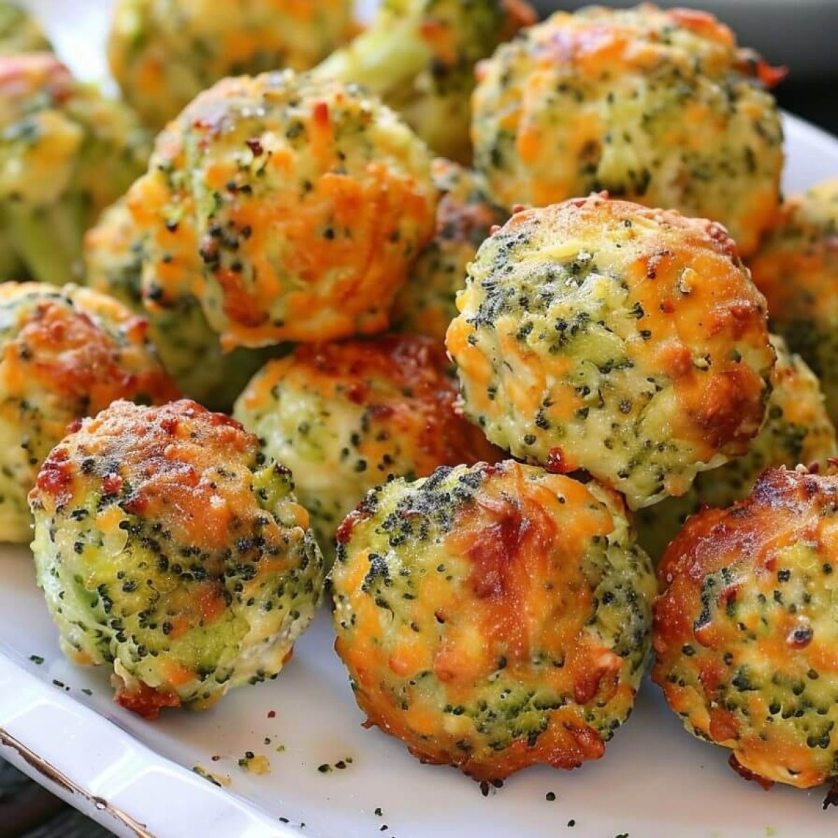 Baked Broccoli Cheese Balls