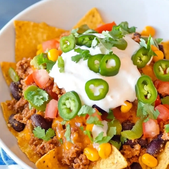 Walking Taco Casserole