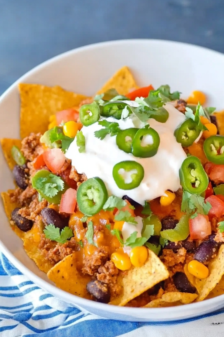 Walking Taco Casserole