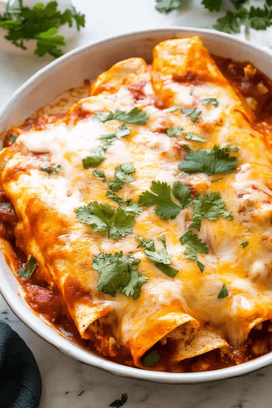 Chicken Enchiladas 8 Chicken Enchiladas