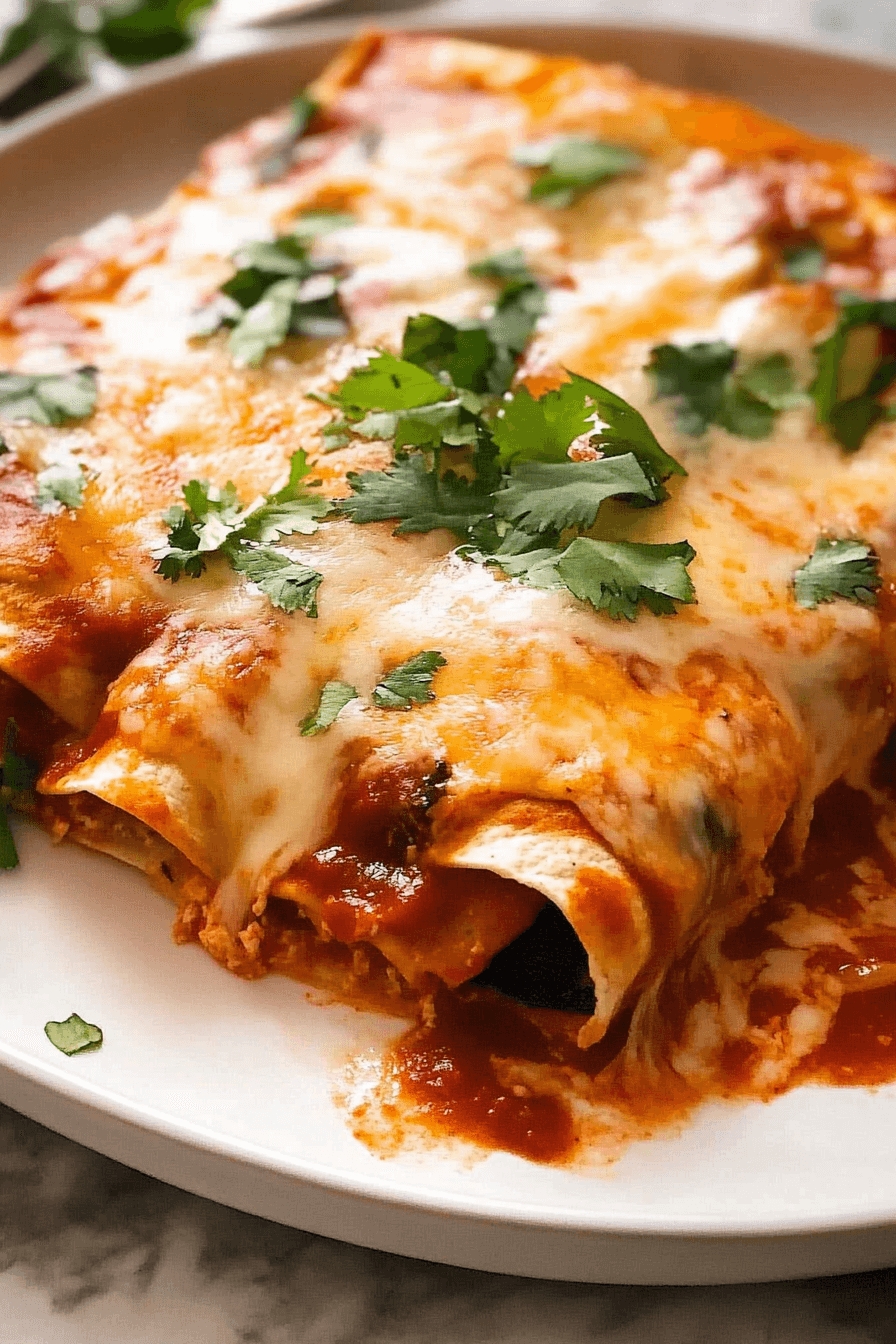 Chicken Enchiladas 9 Chicken Enchiladas