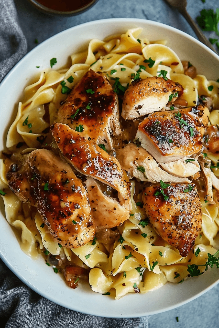 Chicken with Buttered Noodles 7 Chicken with Buttered Noodles