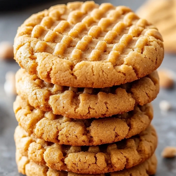 Air Fryer Peanut Butter Cookies