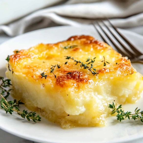 Copycat Ruth’s Chris Potatoes au Gratin