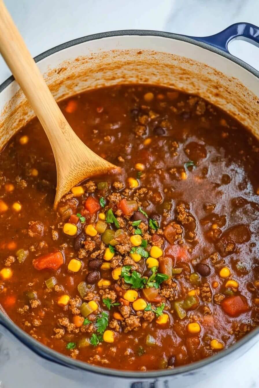 Quick and Easy Taco Soup