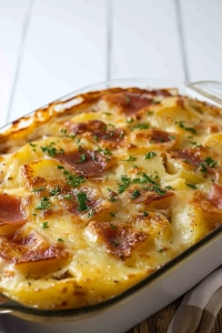 Ham and Potato Au Gratin