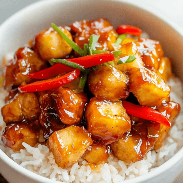 Pineapple Chicken and Rice