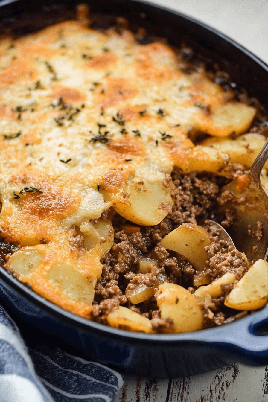 Hobo Casserole Rustic Ground Beef and Potato Bake 7 Hobo Casserole Rustic Ground Beef and Potato Bake