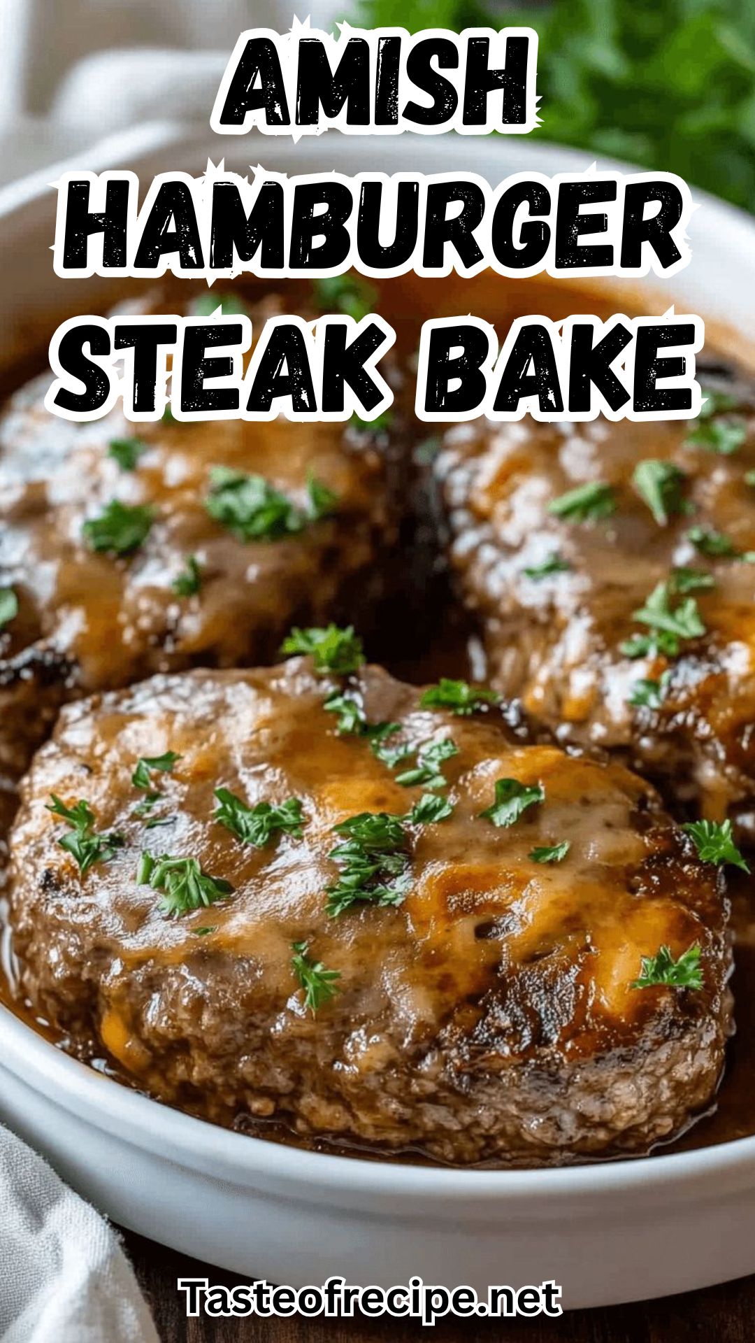 Amish Hamburger Steak Bake Amish Hamburger Steak Bake