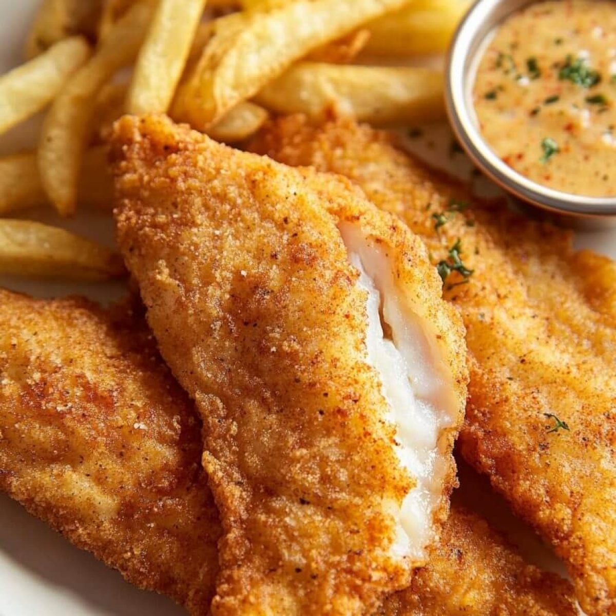 Golden Fried Catfish