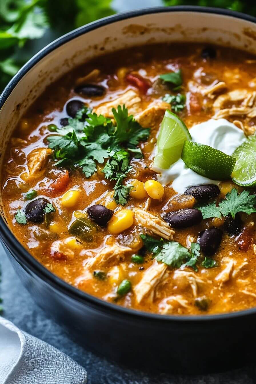 8-CAN CHICKEN TACO SOUP