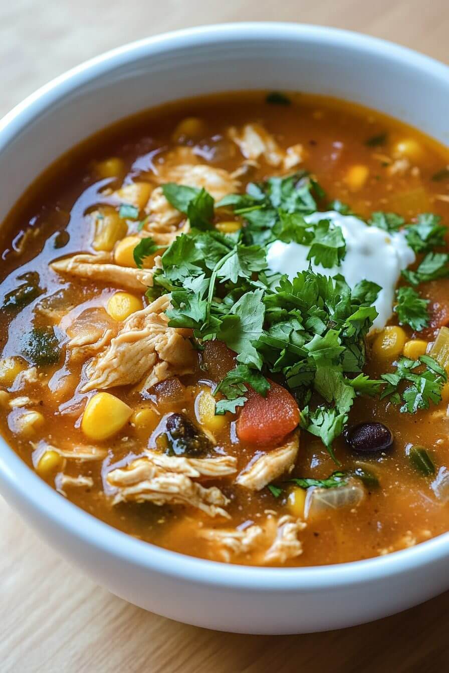 8-CAN CHICKEN TACO SOUP