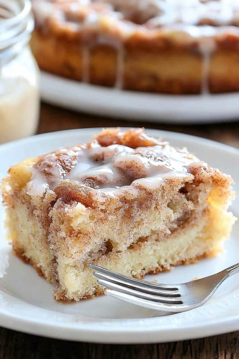Easy Cinnamon Roll Coffee Cake