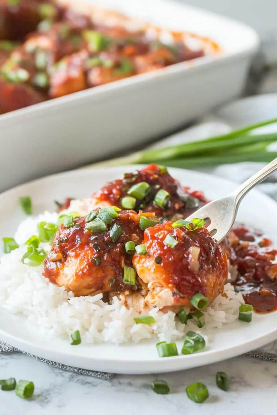 Teriyaki Chicken with Rice