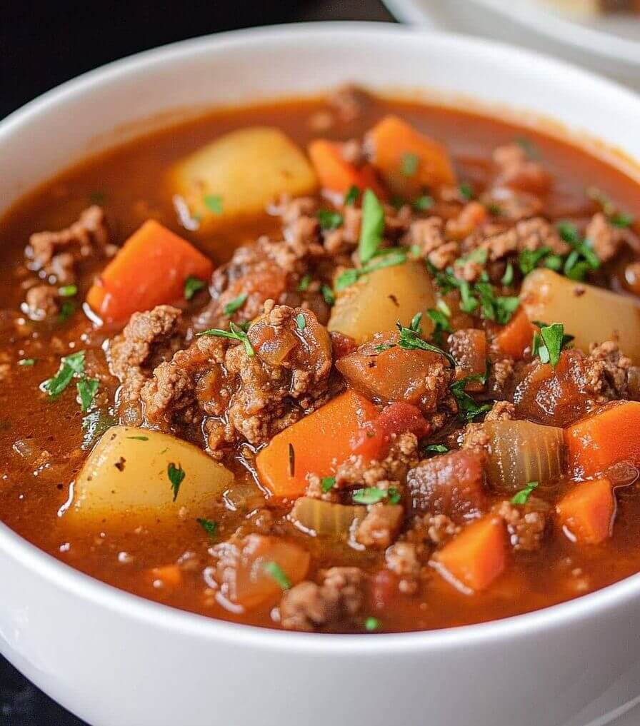 Slow Cooker Poor Man's Stew