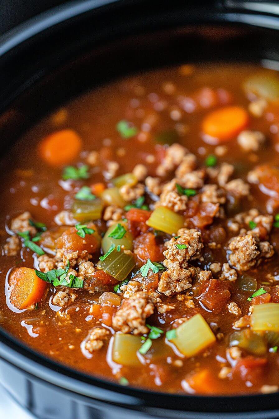 Slow Cooker Poor Man's Stew