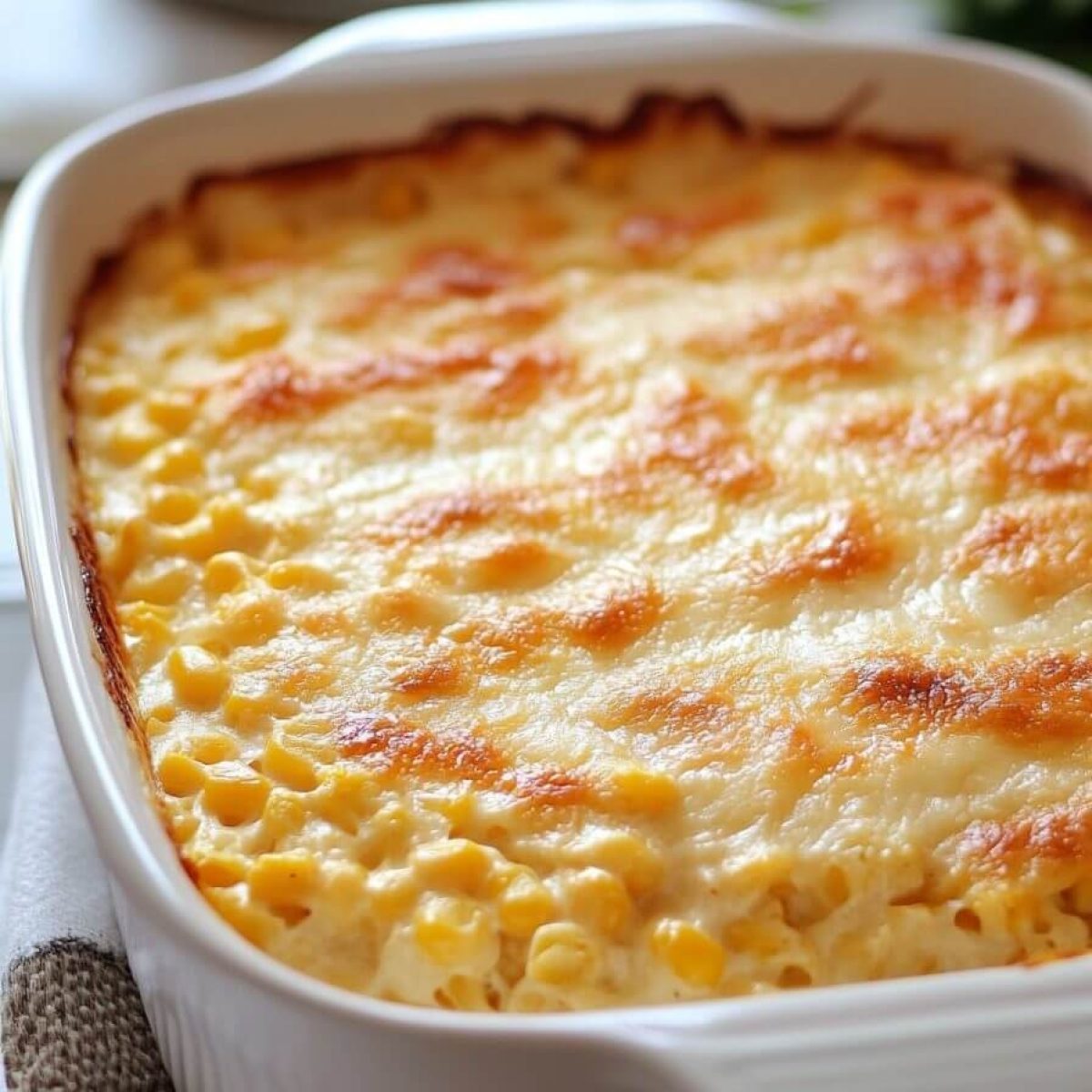 Easy Creamy Corn Casserole